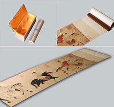 舞钢馆藏书画复制博物馆书画复制服务