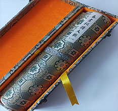 舞钢书画装裱案例